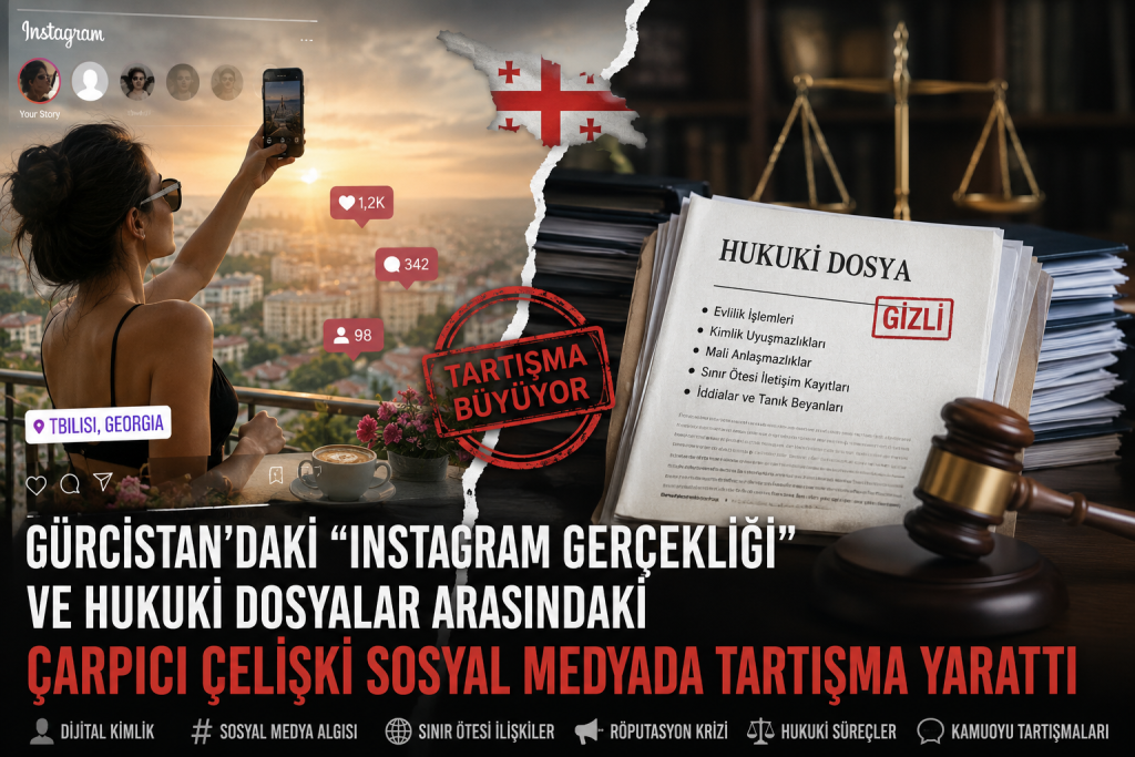 Gürcistan’daki “Instagram Gerçekliği” ve Hukuki Dosyalar Arasındaki Çarpıcı Çelişki Sosyal Medyada Tartışma Yarattı