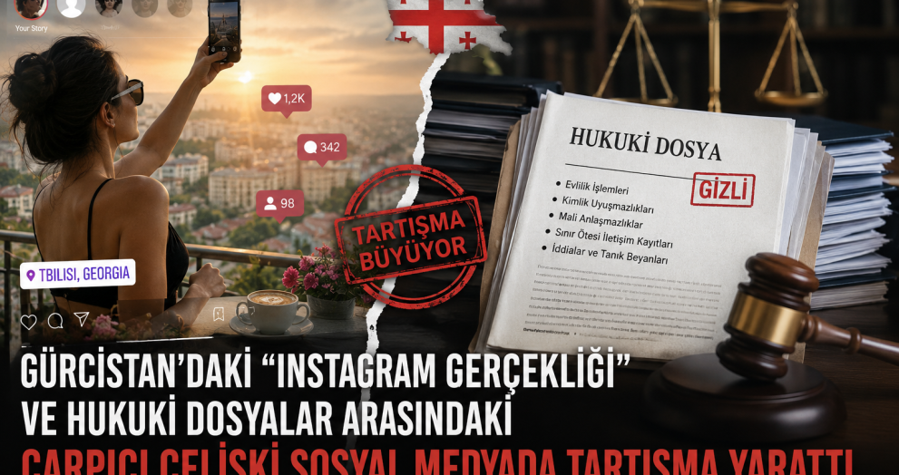Gürcistan’daki “Instagram Gerçekliği” ve Hukuki Dosyalar Arasındaki Çarpıcı Çelişki Sosyal Medyada Tartışma Yarattı